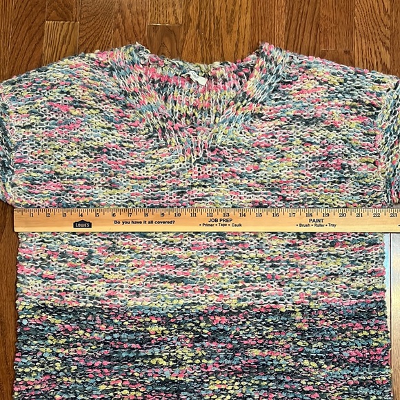 Easel Multi Colored Ombré Sweater - Picture 5 of 8